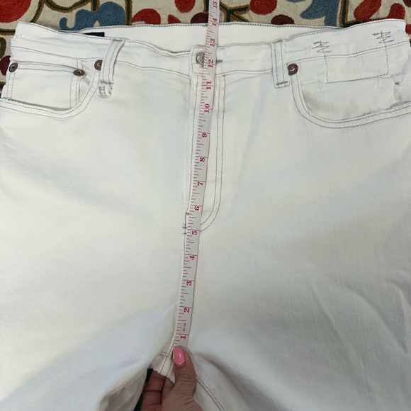 R13 Shelley Jeans bale white size 31 - Picture 8 of 12